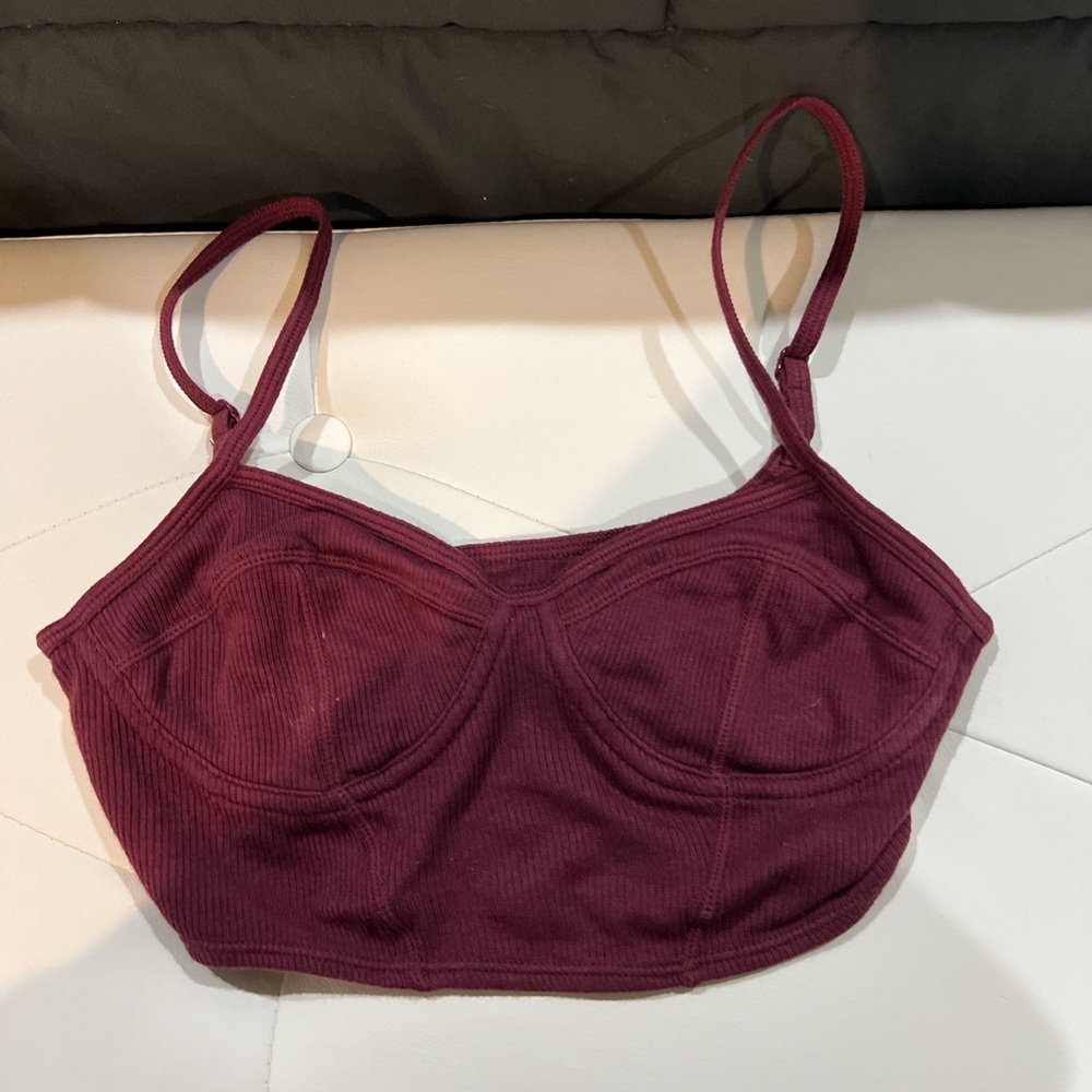 urban outfitters corset-bralette